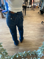 Straight Leg Cargo Jeans by Judy Blue