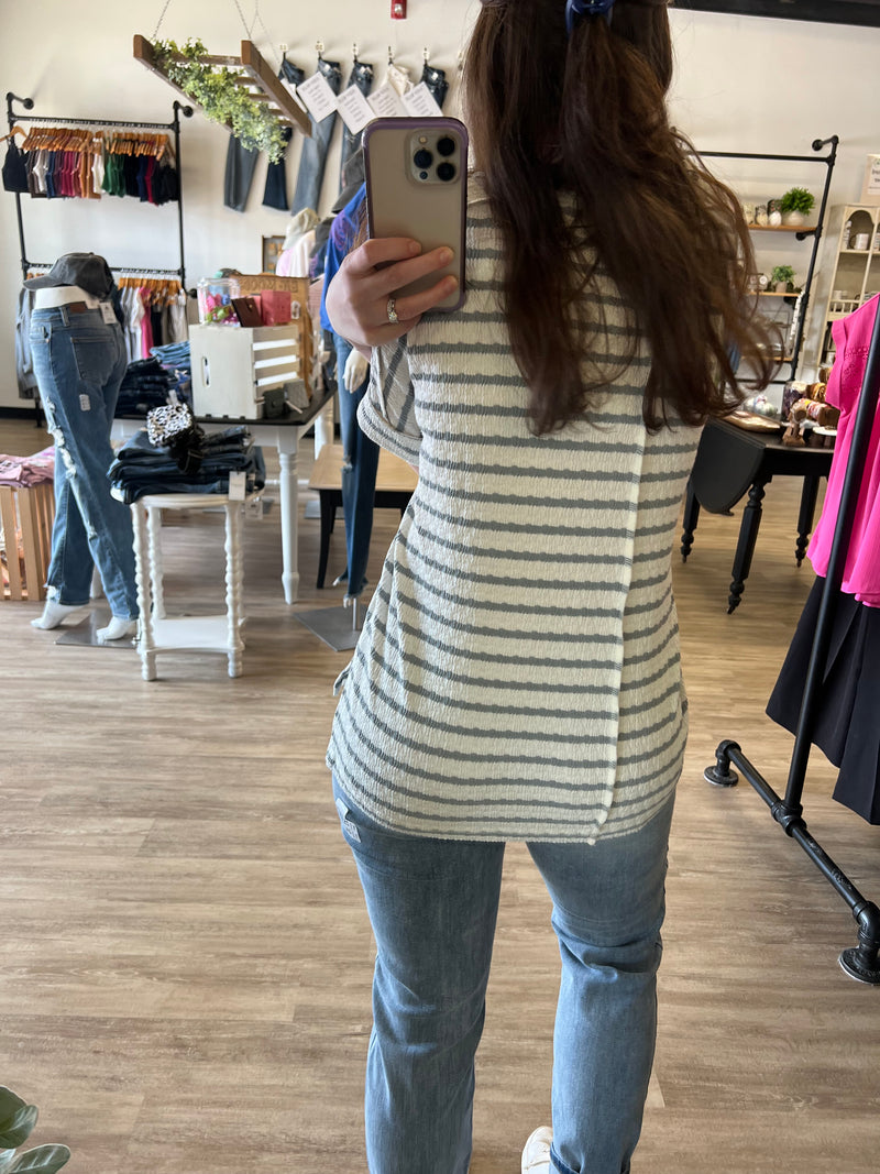 Striped Short Sleeve