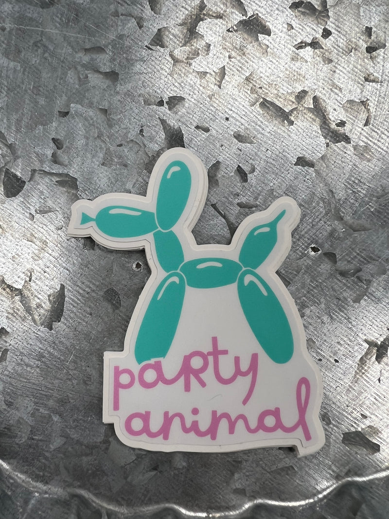 Party Animal Sticker