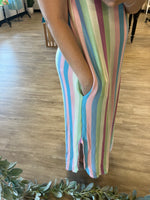 Stripes of Summer Maxi Dress