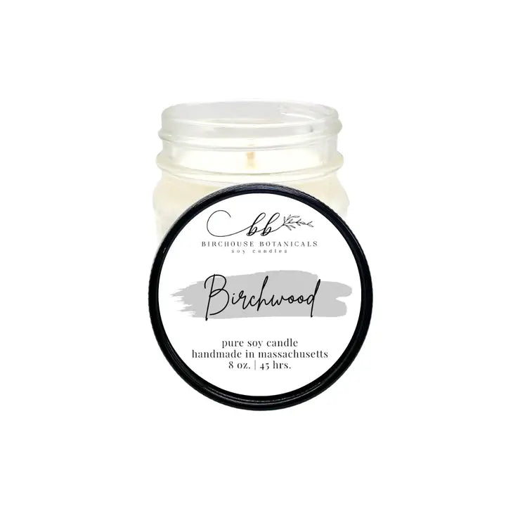 Birchwood Birchouse Botanicals 8oz Soy Candle